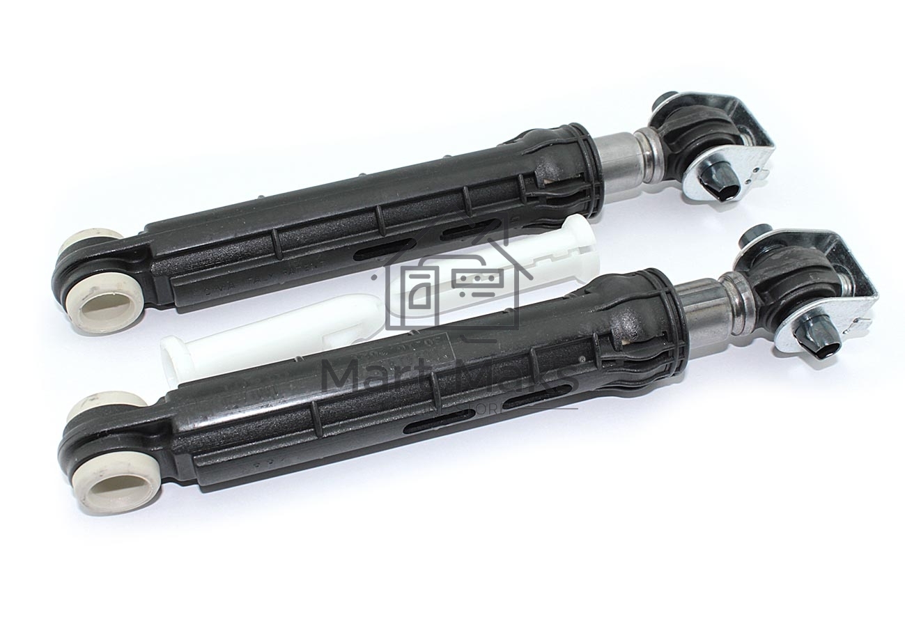 Амортизаторы для стиральной машины Indesit, Ariston, Hotpoint-Ariston, Hotpoint, 100N (комплект 2 шт с креплением)