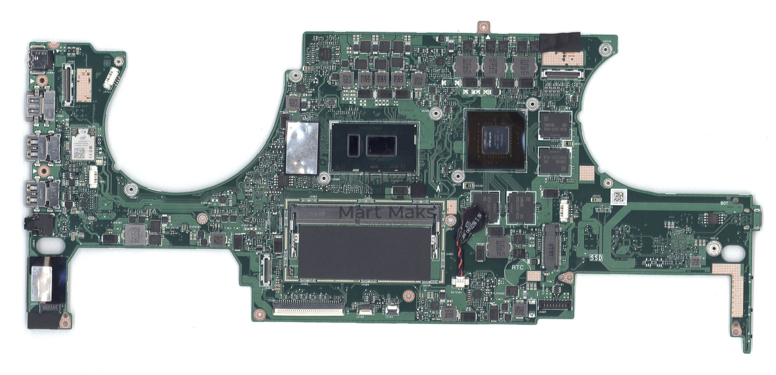 Материнская плата для Asus UX561 8G/I7-8550U 90NB0G20-R00010