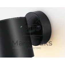 Светильник Ambrella light ST3327 BK черный IP54 GX53 max 15W 110*85*125
