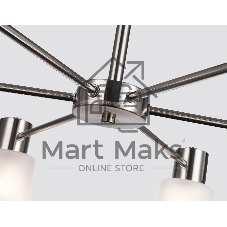 Светильник Ambrella light TR9572/6 SN сатин E14*6 max 40W 620*620*385