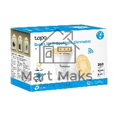 Умная Wi-Fi лампа TP-Link Smart Wi-Fi Spotlight, Dimmable