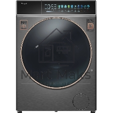 Стиральная машина Weissgauff WM 58411 Direct Drive Inverter Premium Steam Grey серая, загрузка фронтальная 11кг, 1400 об/мин., класс: A+++