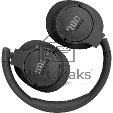 Беспроводные/проводные наушники JBL Tune 770NC черный, полноразмерные, Bluetooth + проводной, адаптивное шумоподавление, до 70 ч