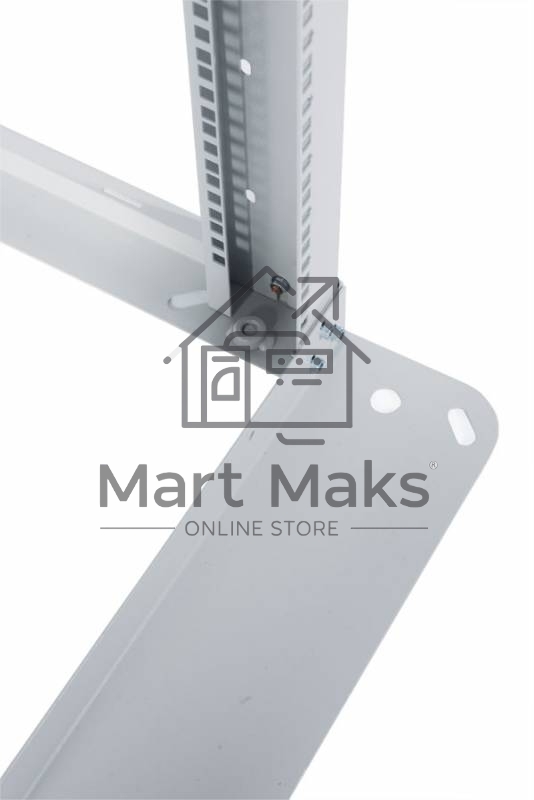 Стойка двухрамная ЦМО СТК-С-42.2.750 42U 560ммX1035мм направл.закл.гайки 400кг серый