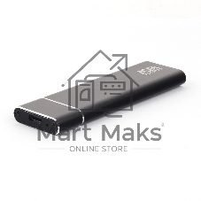 Внешний корпус AgeStar M.2 USB 3.0 NGFF (B-key) AgeStar 3UBNF5C алюминий, черный/серебристый