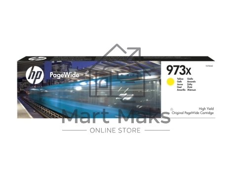 Картридж струйный HP 973XL F6T83AE желтый для HP PW Pro 477dw/452dw (7000стр.)