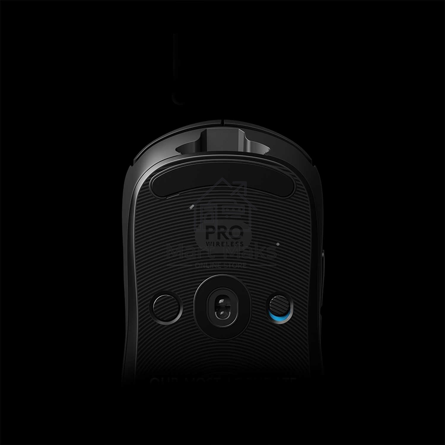 Мышь беспроводная/проводная Logitech G PRO черный, 25600 dpi, радиоканал, USB, кнопки - 7
