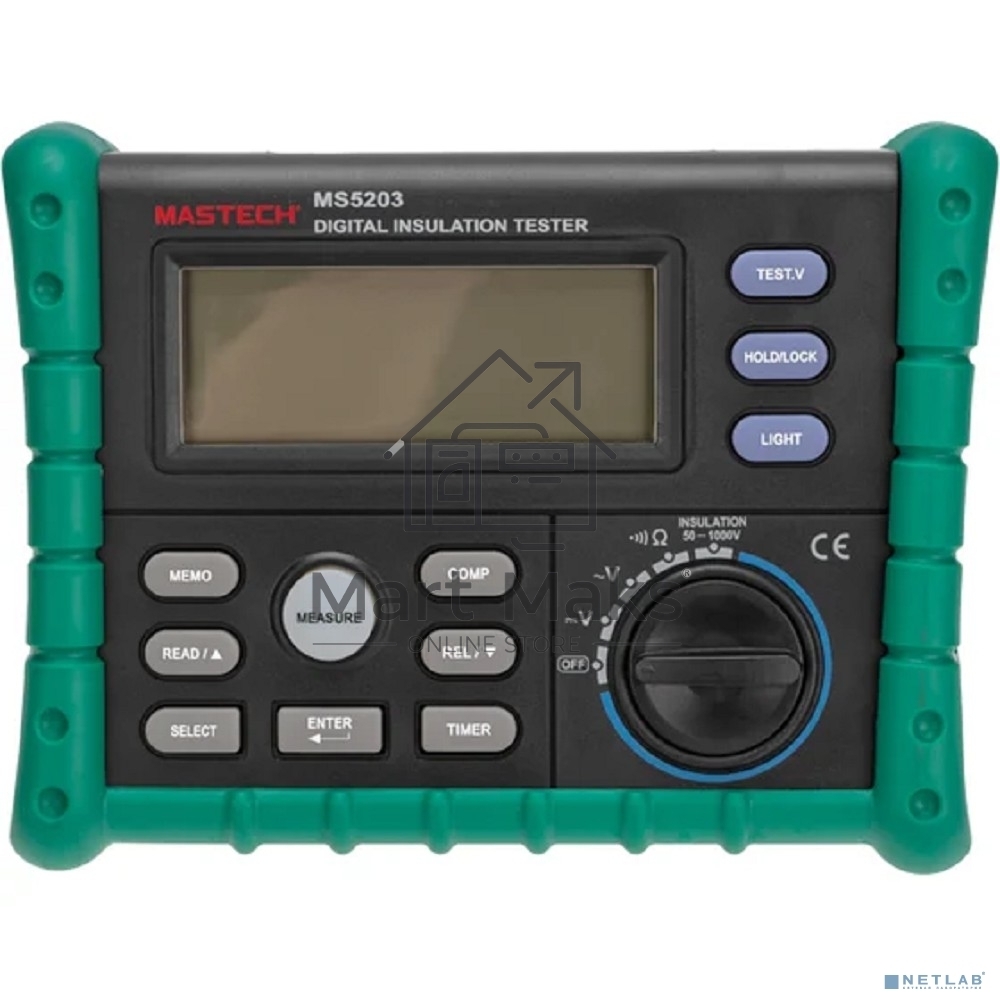 Измеритель сопротивления изоляции MS5203 MASTECH