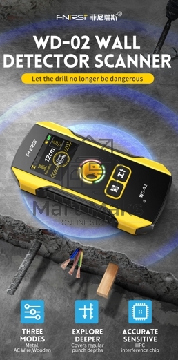 Детектор скрытой проводки FNIRSI WD-02