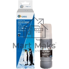 Чернила G&G GG-GT53BK черный100мл для HP Ink Tank 110/115/116/118/310/315/316/318/319/5