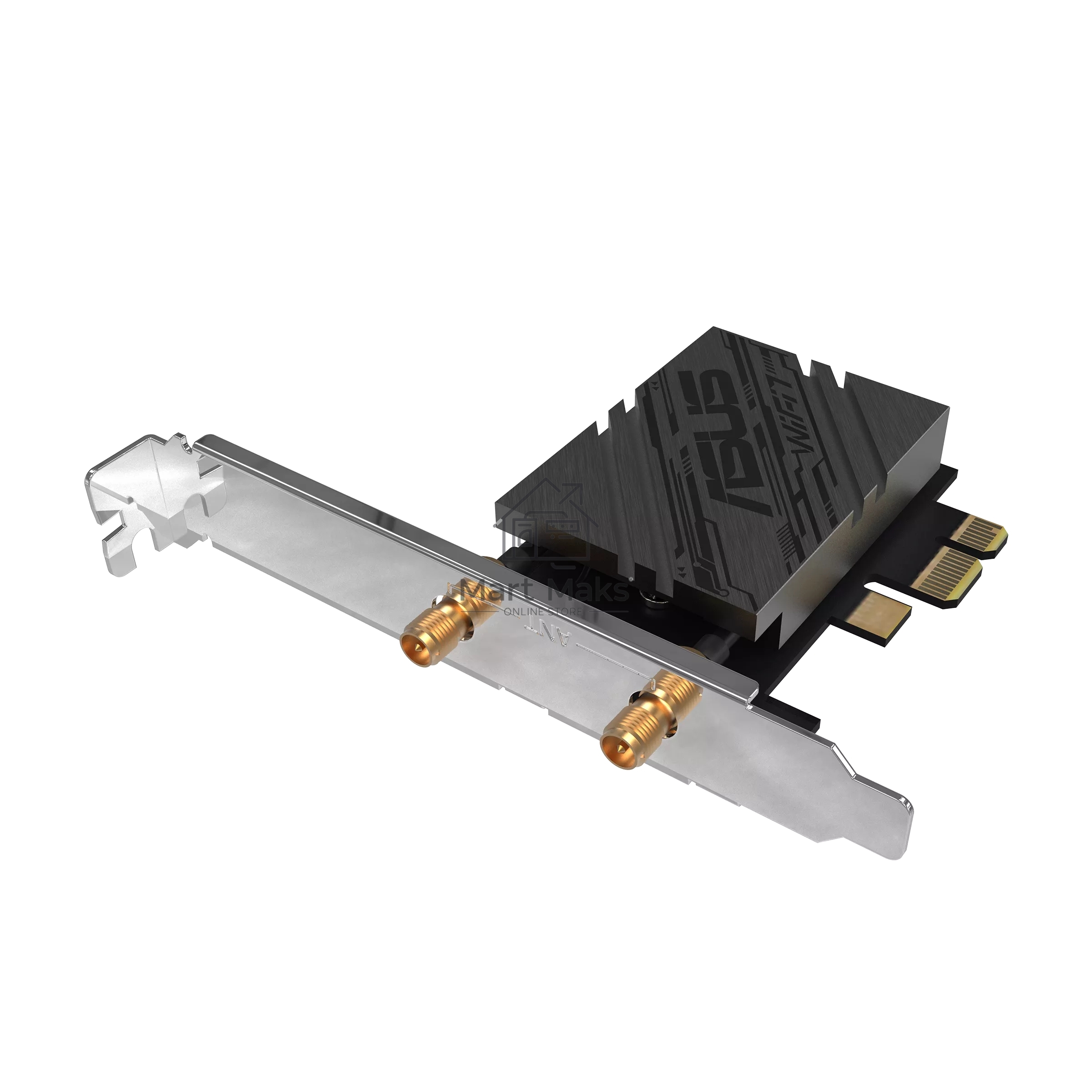 Сетевой адаптер Wi-Fi + Bluetooth Asus PCE-BE92BT BE9400 PCI Express (ант.внеш.несъем.) 2ант.