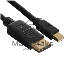 Кабель 1.4V Mini DisplayPort M <--> DisplayPort M 1,8м 4K@120HZ 8K@60HZ Telecom (TA683M-1.8M)