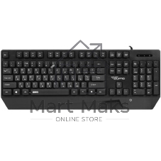 Клавиатура Qumo Twins K68 проводная, USB Type-A, чёрный