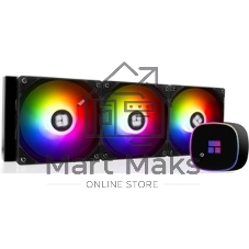 Система жидкостного охлаждения Thermalright Frozen Horizon 360 V2 ARGb Soc-AM5/AM4/1200/1700/1851 черный 4-pin 29.5dB Al Ret (F-HORIZON-360-BL-V2)