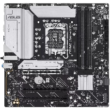 Материнская плата ASUS PRIME B760M-A WIFI II, LGA 1700, Intel B760, 4xDDR5, 4xSATA, 2xM.2, 1xPCIe 5.0 x16, 2xPCIe 4.0 x16, 1xHDMI, 1xDP, 1x2.5Gb LAN, Wi-Fi 6E, Bluetooth 5.4, 2xUSB-A 10Gbps, 4xUSB-A 2.0, 3x3.5 мм, 7.1, mATX