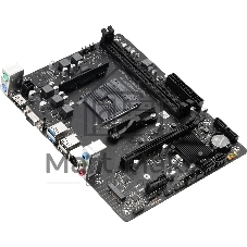 Материнская плата MAXSUN Challenger B450M, AM4, AMD B450, 2xDDR4, 4xSATA, 1xM.2, 1xPCIe 3.0 x16, HDMI, D-Sub, 1x1Gb LAN, 3x3.5 мм, 5.1, microATX
