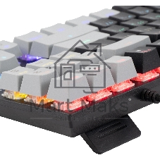 Клавиатура Oklick K600X проводная, USB Type-A, серый
