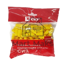 Соединитель проводов СИЗ 6 кв.мм (уп. 100 шт) EKF plc-cc-6