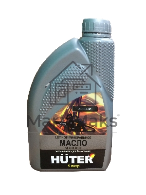 Масло цепное минеральное 80W90, для техники Huter,1л.