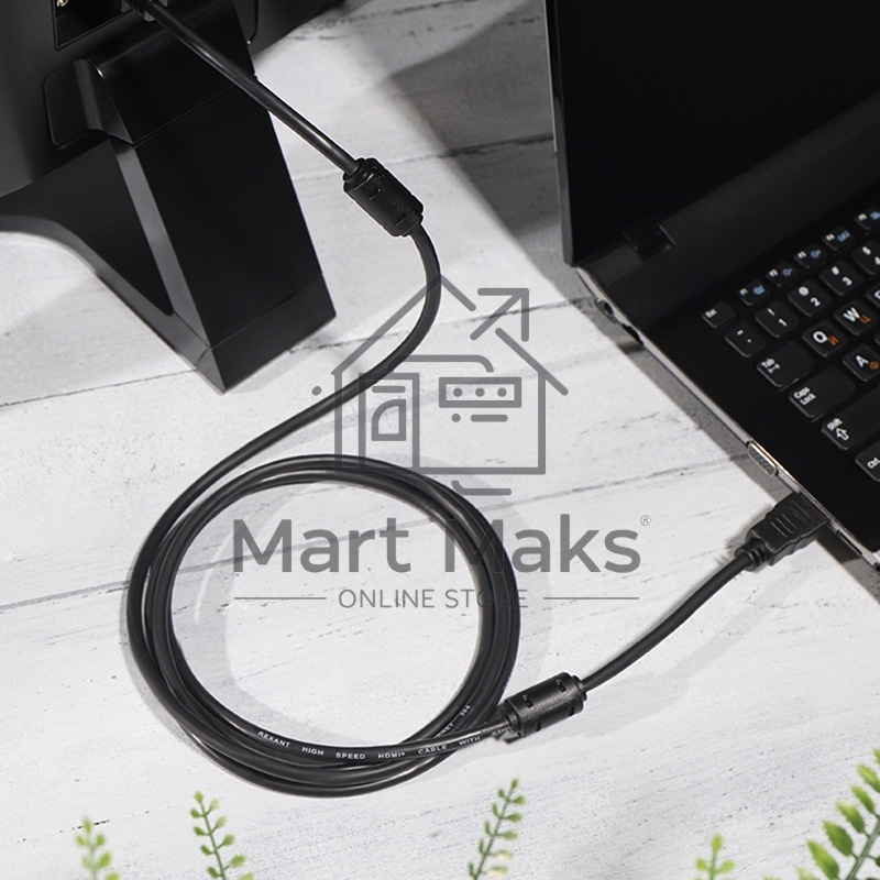 Кабель Rexant HDMI - HDMI 1.4, 2 метра Gold