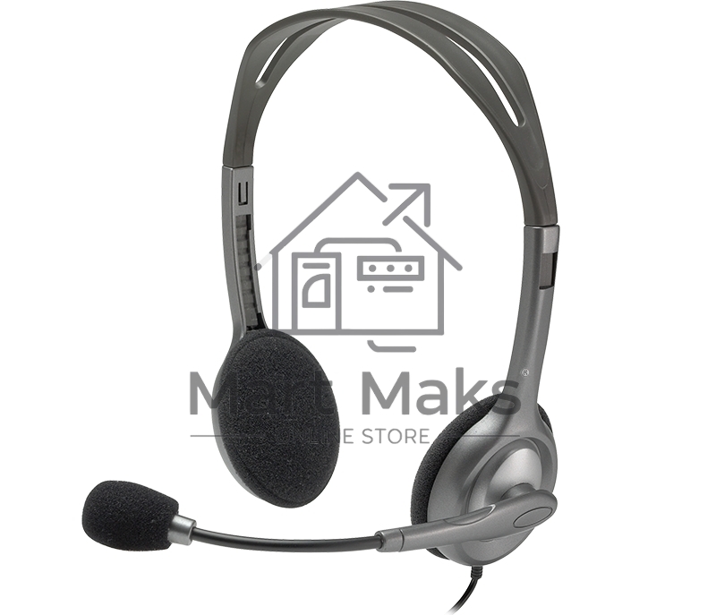 Гарнитура Logitech Headset H110 grey (981-000472/981-000271)
