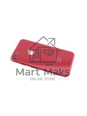 Задняя крышка (корпус) в сборе с рамкой для Apple iPhone 8 красная
