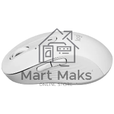 Мышь беспроводная Logitech Signature M650 белый, 4000 dpi, радиоканал, Bluetooth, USB, кнопки - 5