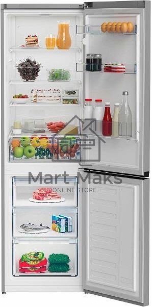 Холодильник Beko B1RCSK362G серый двухкамерный 230/113л морозилка снизу