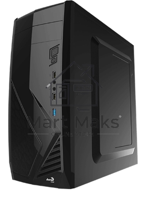 Компьютерный корпус Miditower Aerocool/Formula Cs-1102 черный ATX/micro ATX / mini ITX, USB 3.0 (без БП) 58133