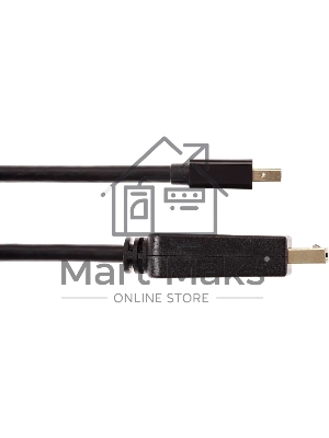 Кабель-переходник Mini DisplayPort M -> Display Port M 4K*60 Hz 1,8 м VCOM <CG682-1.8M>