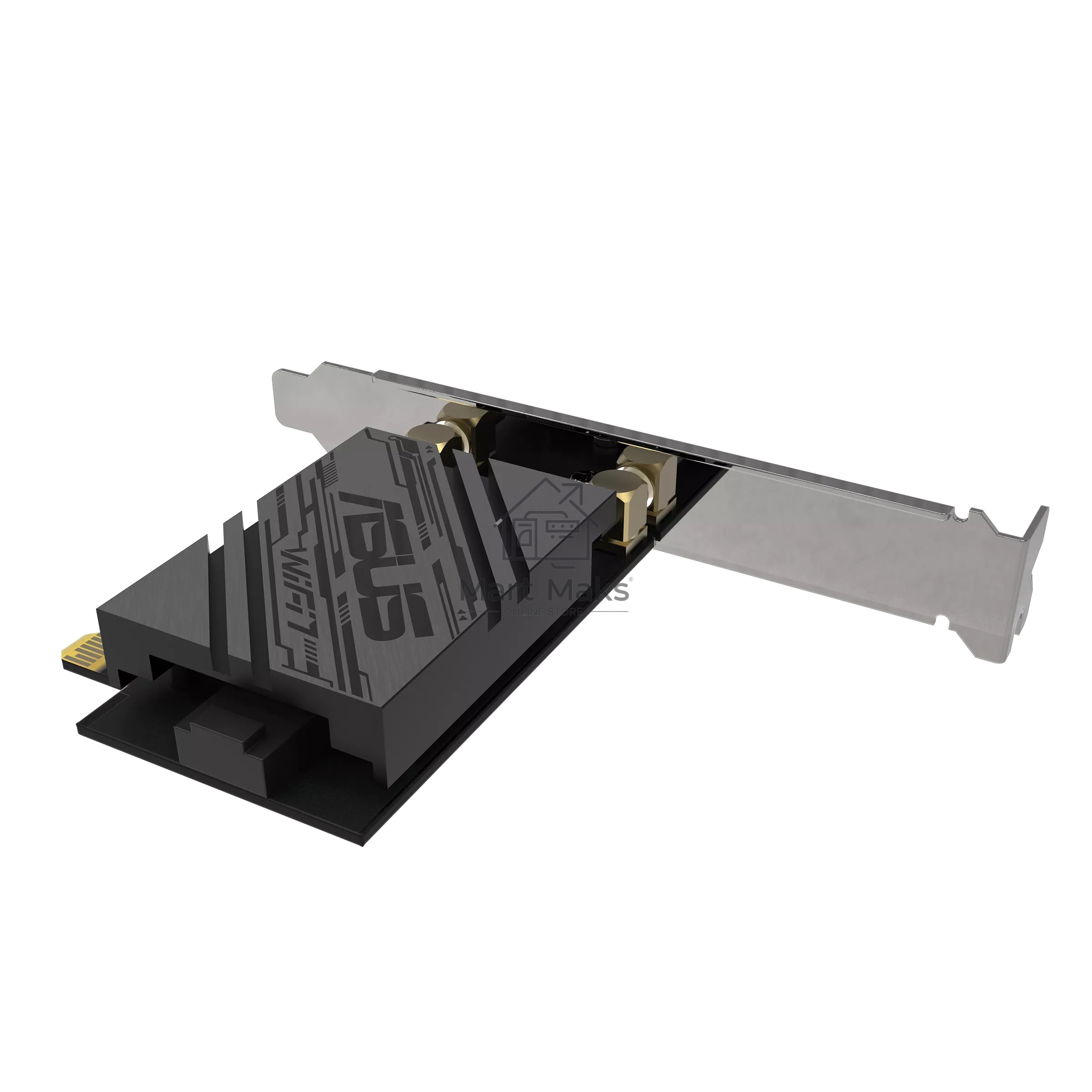 Сетевой адаптер Wi-Fi + Bluetooth Asus PCE-BE92BT BE9400 PCI Express (ант.внеш.несъем.) 2ант.