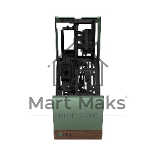 Компьютерный корпус без блока питания Fractal Design Terra, Mini-Tower, no fans, 1xUSB-A 3.0 + 1xUSB 3.2 Type-C, SFX PSU Support, mITX Jade
