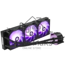 Система жидкостного охлаждения Thermalright Frozen Horizon 360 V2 ARGb Soc-AM5/AM4/1200/1700/1851 черный 4-pin 29.5dB Al Ret (F-HORIZON-360-BL-V2)