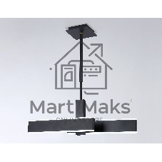 Светильник Ambrella light FA6667 BK черный 42W 3000K-6400K 640*30*900 (Без ПДУ)