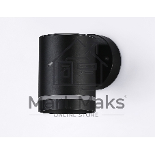 Светильник Ambrella light ST3327 BK черный IP54 GX53 max 15W 110*85*125
