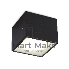 Светильник Ambrella light TN6532 BK черный IP44 GX53 100*100*80
