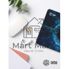 Коврик для мыши Cactus CS-MP-Pro02XL XL черный 400x300x3мм