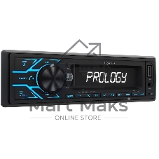 Автомагнитола Prology CMX-190, 1 DIN, Bluetooth, USB Type-A, AUX, пульт ДУ