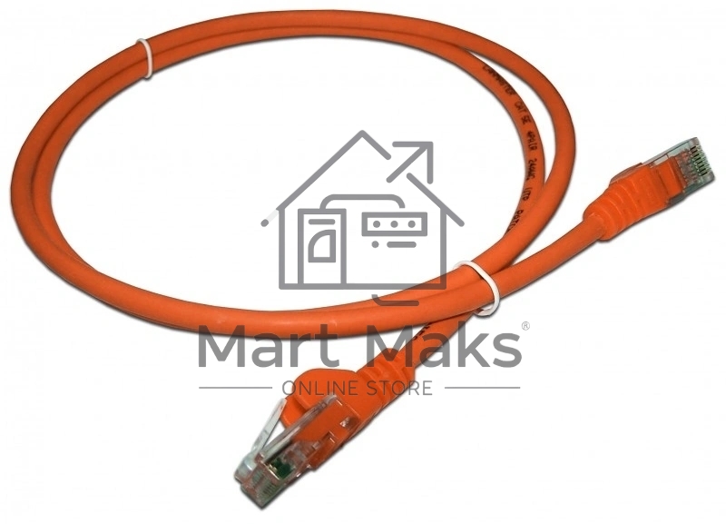Патч-корд LANMASTER LSZH UTP cat.5e, 2.0 м, оранжевый
