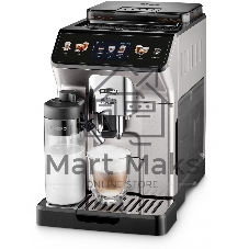 Кофемашина DeLonghi ECAM450.55.S серебристый/черный, исп. кофе - зерновой/молотый, 1.8 л, 1450 Вт, 19 бар