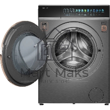 Стиральная машина Weissgauff WM 58411 Direct Drive Inverter Premium Steam Grey серая, загрузка фронтальная 11кг, 1400 об/мин., класс: A+++