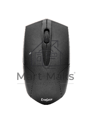 Мышь беспроводная ExeGate Professional Standard SR-9022 черный, 1200 dpi, радиоканал, USB, кнопки - 3
