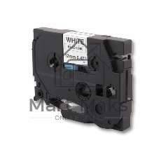 Картридж ленточный Cactus CS-TZ231 12 мм, 8 м, черный шрифт, белый фон, для BROTHER 1010/1280/1280VP/2700VP