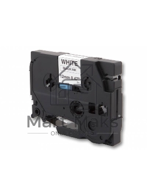 Картридж ленточный Cactus CS-TZ231 12 мм, 8 м, черный шрифт, белый фон, для BROTHER 1010/1280/1280VP/2700VP