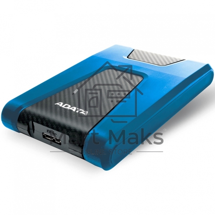 Внешний жесткий диск ADATA USB 3.1 2Tb AHD650-2TU31-CBL HD650 DashDrive Durable 2.5