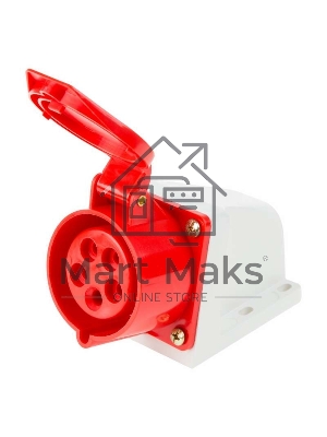 Розетка Rexant 115 стационарная 3Р+РЕ+N 16А 380В IP44