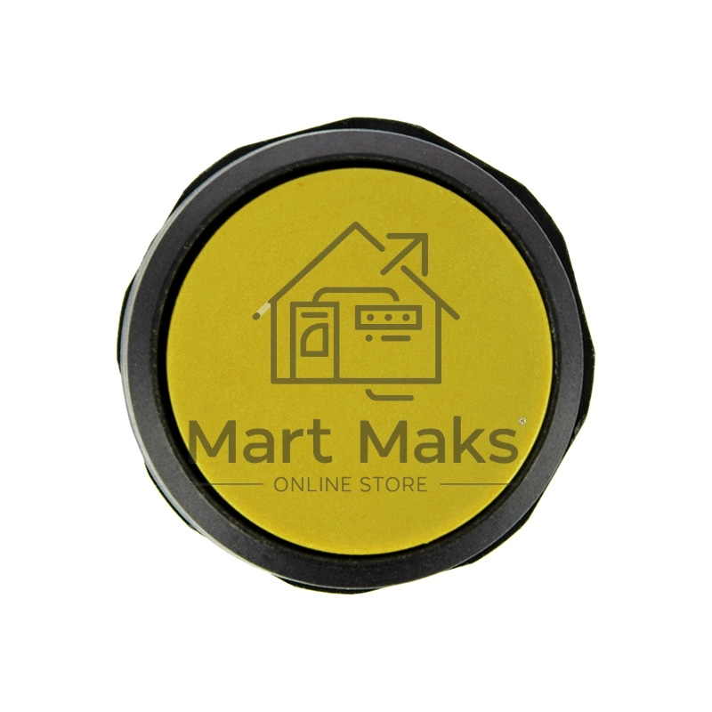 Кнопка Rexant EB22 возвратная желтая NO+NC 230 В