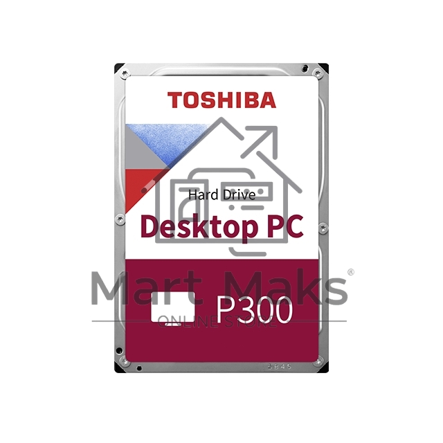 Жесткий диск Toshiba SATA-III 6Tb HDWD260UZSVA P300 (5400rpm) 128Mb 3.5