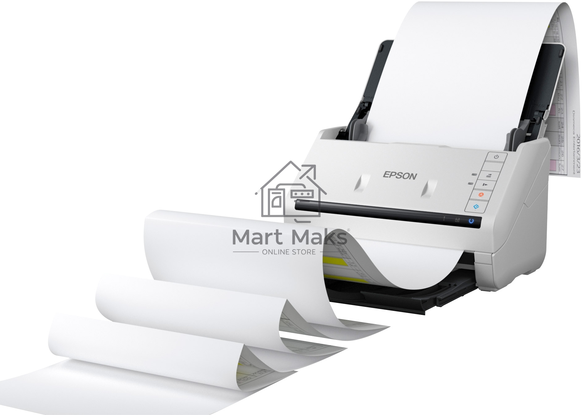Сканер Epson WorkForce DS-530II A4