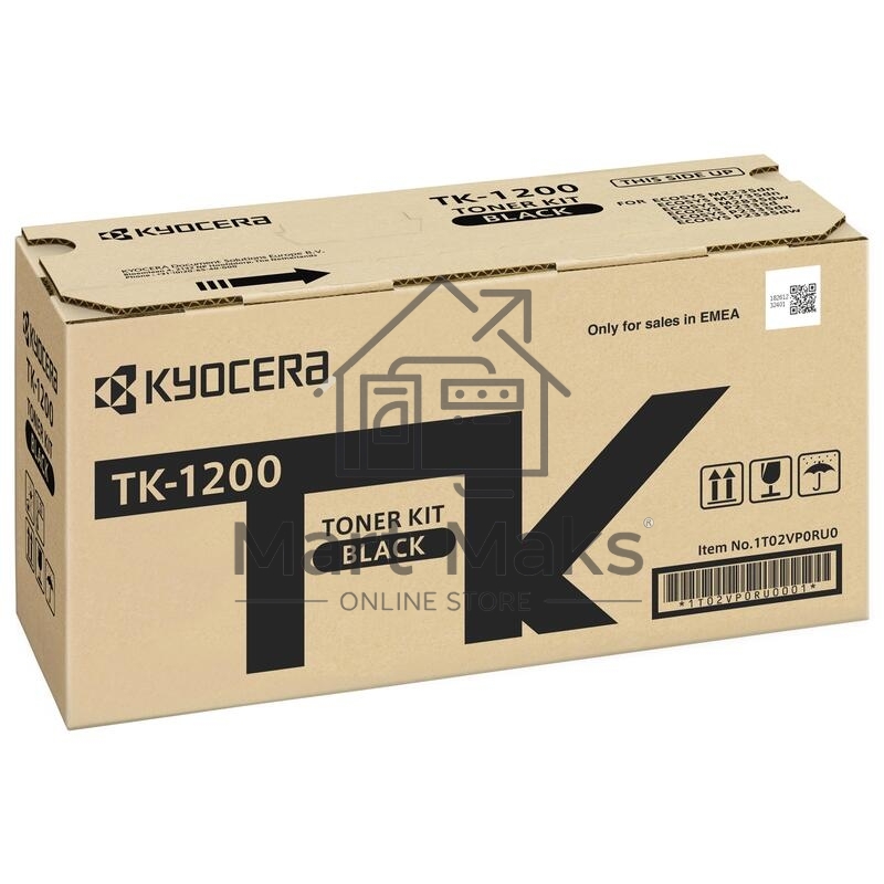 Картридж лазерный Kyocera TK-1200 (1702P18NLO/1T02VP0RU0) черный для P2335d/P2335dn/P2335dw/M2235dn/M2735dn/M2835dw 3000 стр.